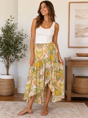 Haute Hippie Wrap Skirt